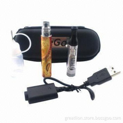 2.4mL T3 Clearomizer Starter Kit with Rechargeable Atomizer, Replacement Bottom Coil